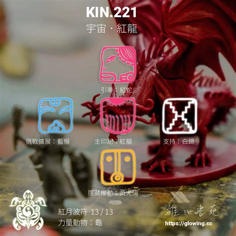 紅龍圖騰|KIN.161．超頻的紅龍．《 維心書苑